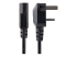 StarTech.com 3ft (1m) UK Computer Power Cable, BS 1363 to C13 Power Cord, 18AWG, 10A 250V, Black Replacement AC Power Cord, Monitor Power Cable, BS 1363 to IEC 60320 C13 Kettle Lead - Nærbilde