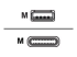 Cisco - USB-kabel - USB (hann) til USB-C (hann) - 