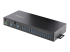 Startech 16-Port Industrial USB 3.0 Hub 5Gbps, Metal, DIN/Surface/Rack Mountable, ESD Protection, Terminal Block Power, up to 120W Shared USB Charging, Dual-Host Hub/Switch (5G16AINDS-USB-A-HUB) - Høyre vinkel