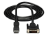 StarTech 6ft / 1.8m DisplayPort to DVI Cable - Fremsiden