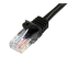 StarTech.com 2m Black Cat5e / Cat 5 Snagless Patch Cable - Nærbilde