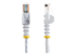 StarTech.com 2m White Cat5e / Cat 5 Snagless Patch Cable - Flere vinkler