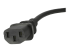 StarTech.com 10ft (3m) UK Computer Power Cable, 18AWG, BS 1363 to C13 Power Cord, 10A 250V, Black Replacement AC Power Cord, TV/Monitor Power Cable, BS 1363 to IEC 60320 C13 Kettle Lead - Nærbilde